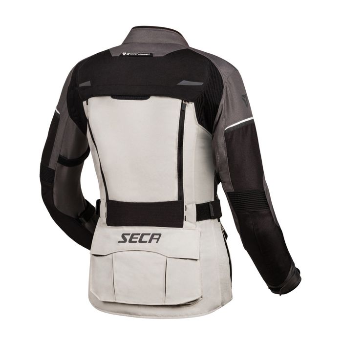 Geacă moto damă SECA Discovery 4 anotimpuri gri