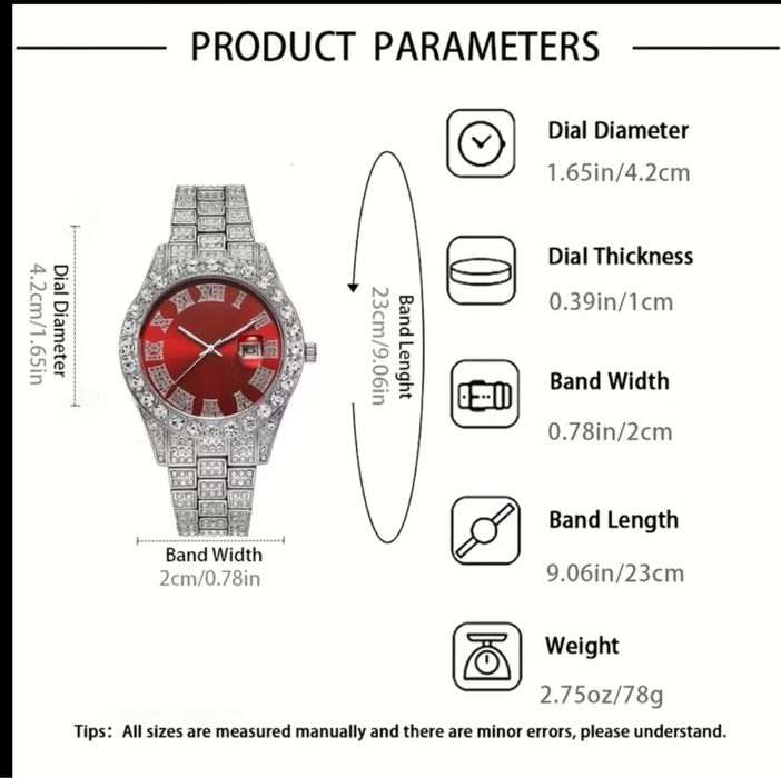 Мъжки луксозен бизнес часовник + подарък Гривна в комплект