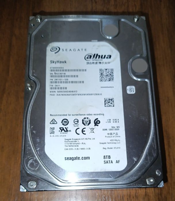 HDD 8TB Seagate SkyHawk ST8000VX004