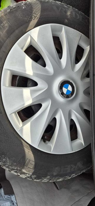 Jante tabla 16" BMW Seria 3 F30 F31 Seria 1 cu anvelope iarna