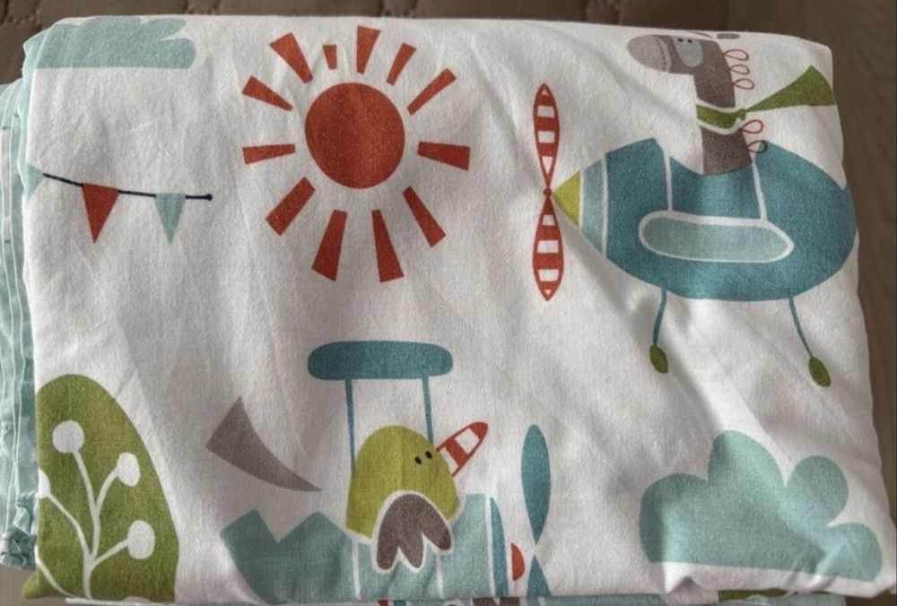 Бебешки спален комплект за легло/кошара 120/60 см