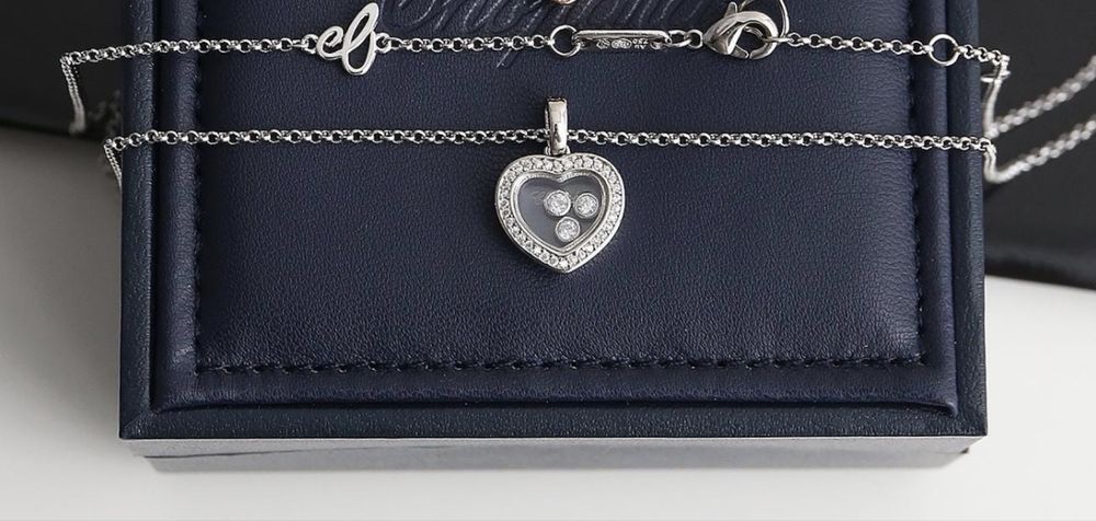 Колие chopard ново с кутия