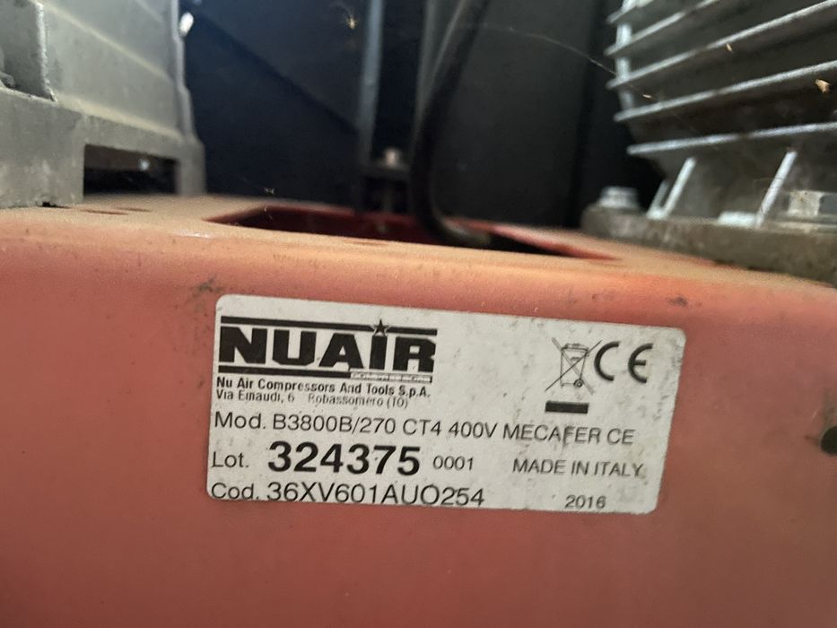 Compresor Nuair 270L trifazic 400v