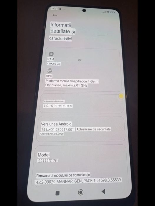 Xiaomi redmi note 12 5g