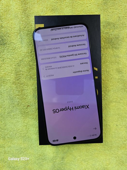 Vând/Schimb Xiaomi Poco F7 5g ca Nou 256g Fulbox Liber