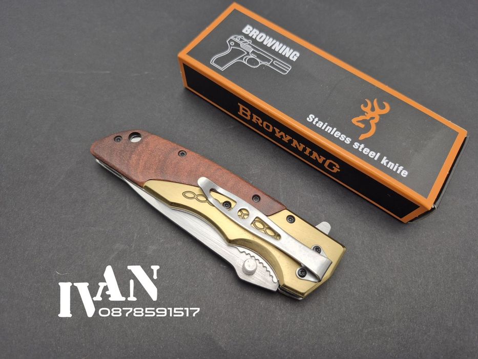 Сгъваем полуавтоматичен нож Browning DA77