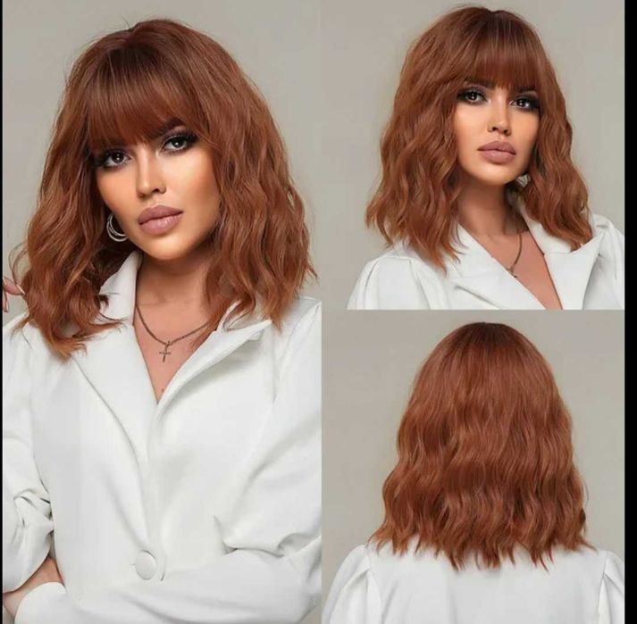 Перуки полу-синтетика