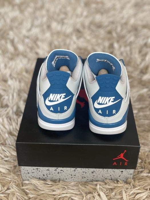 Air Jordan 4 Retro Military Blue Verificare Colet Full Box Size 36-45