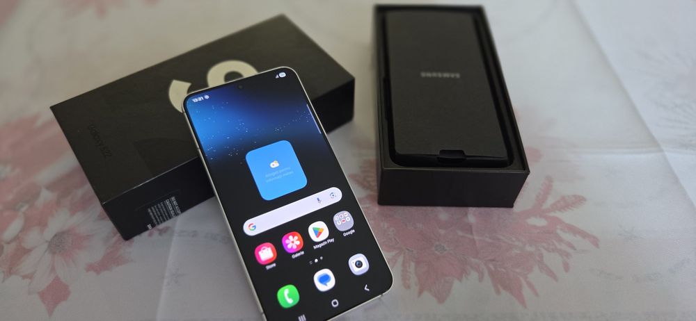 Samsung Galaxy S22 Phantom White, Dual SIM, 256GB, 8GB RAM, 5G