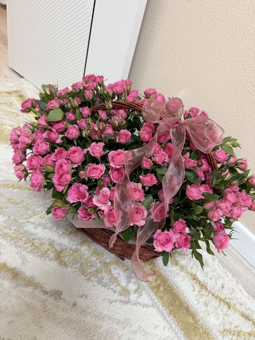 Свежие цветы.