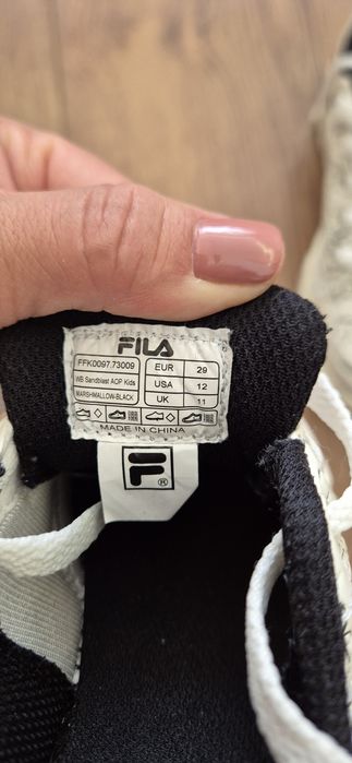 Детски обувки Fila