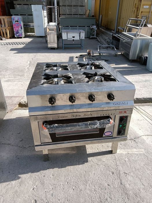 Газ плита из нержавейки gazplita gaz plita nerjaveyka oshhonaga кафе g