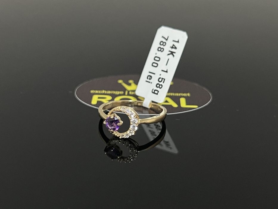 Bijuteria Royal CB : Inel dama aur nou 14k 1,58gr