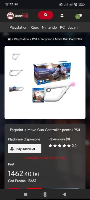 PS4 PRO 4K  + playstation VR + MOVE GUN  + PS move + 9 jocuri + 2 man