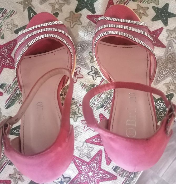 Sandale dama toc 10cm mărimea 37