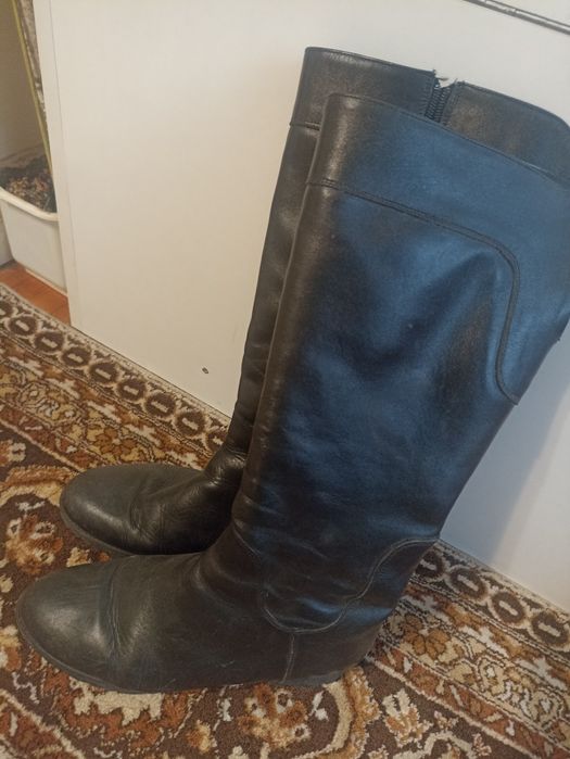 Дамски ботуши естествена кожа