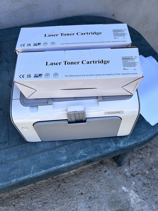 Imprimanta HP P1102 + 2 tonere noi cadou