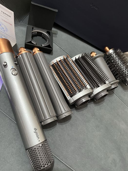 Dyson Airwrap Complete Long HS05 (Серебряный/Медный)