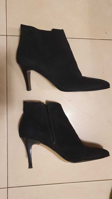 Боти - естествен велур - като нови