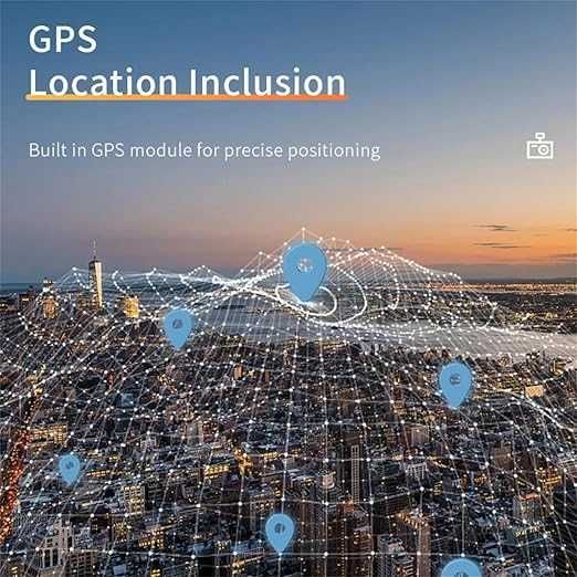 DazulI даш камера 3.16 инча с двоен обектив, Wifi, HD 1080P, GPS