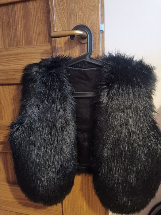 Дамски елек с косъм