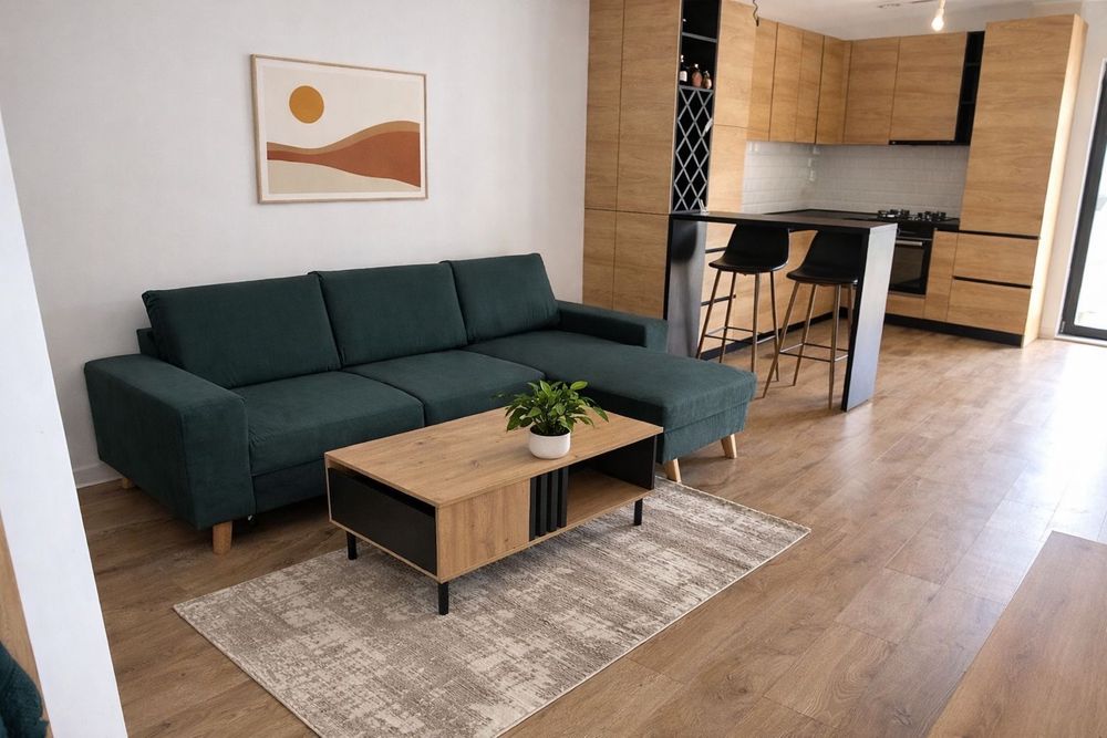 Apartament exclusiv cu gradina într-un triplex –  Cartierul Odăile