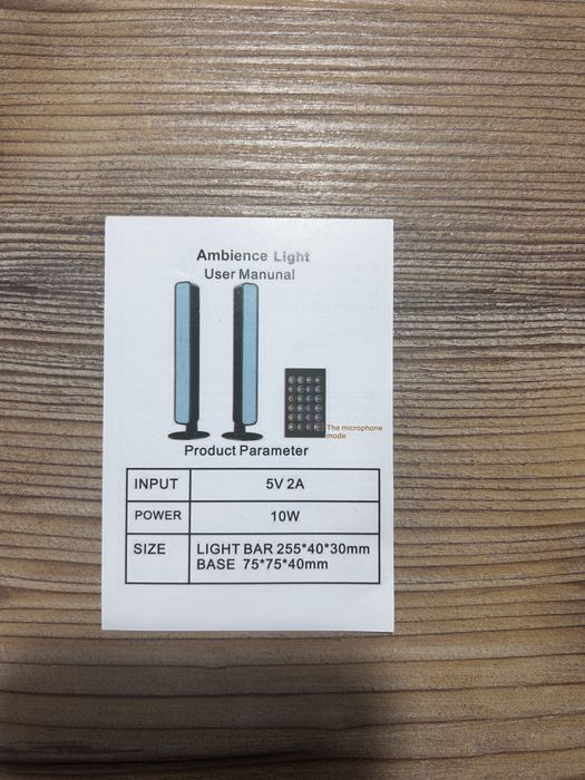 Bare led RGB ambientale