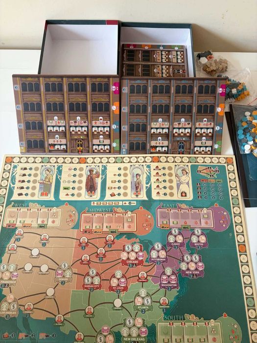 Настолна бордова игра Карнеги Carnegie