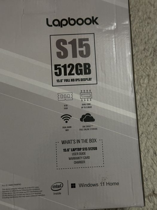 Laptop Lapbook s15 15.6” N4020 8/512GB NOU