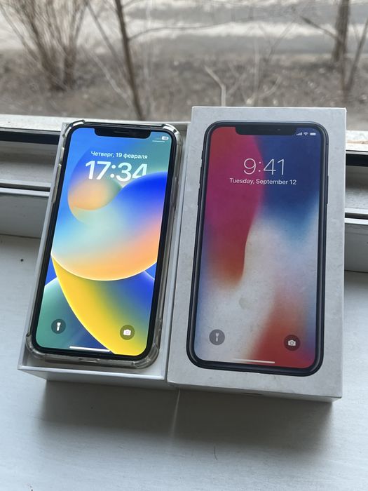 iPhone X 64gb LL/A аккумулятор 100%