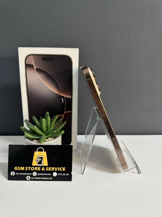 iphone 16 Pro Max Deser Titanium 256Gb Garantie Gsm Store&Service