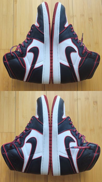 Jordan 1 Bloodline 46 EU noi cu legit check si sneaker shields cadou