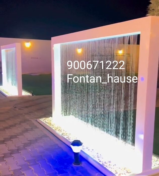 Строительство фантан