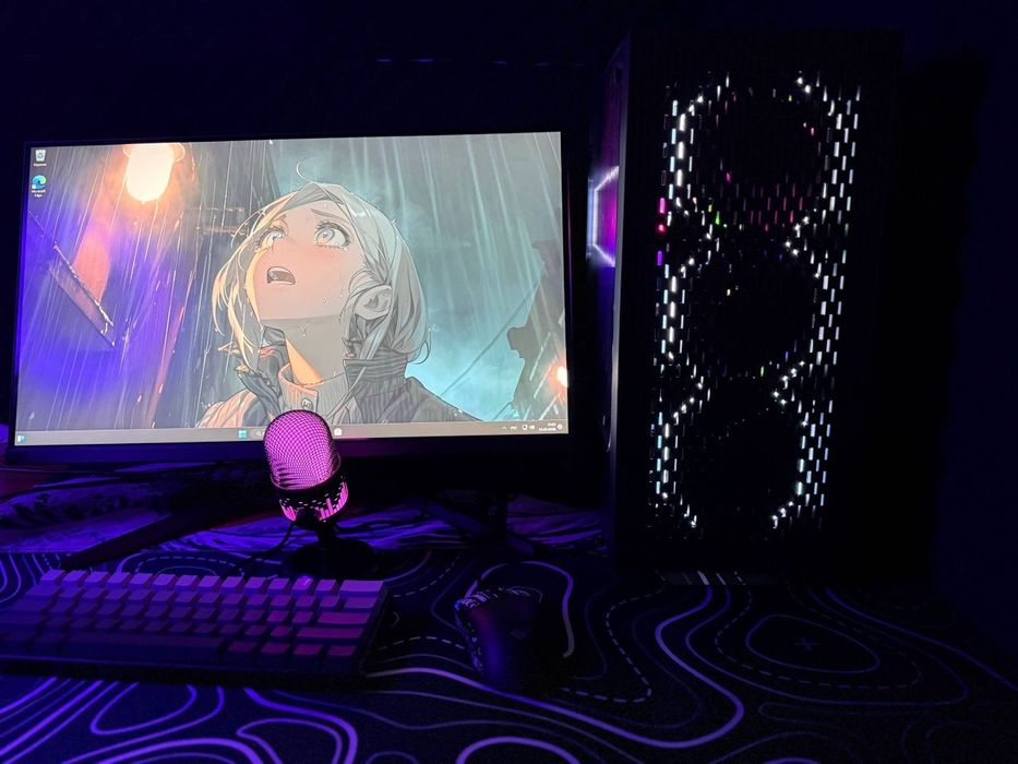 НОВЫЙ Мощный Игровой Компьютер / Пк ( Монитор 144 Гц, Клавиатура, Мышь