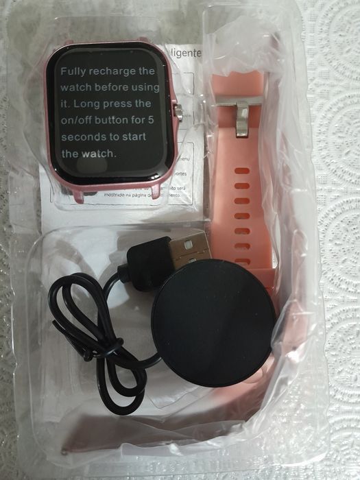 Smart watch розовый