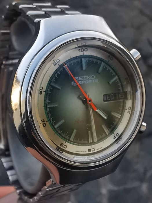 Ceas Seiko 5 Sports Speed Timer Automatic Chronograph - 39 mm