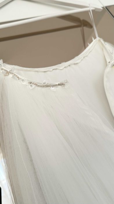 Rochie de mireasă unică – 2 în 1, stare impecabilă!
