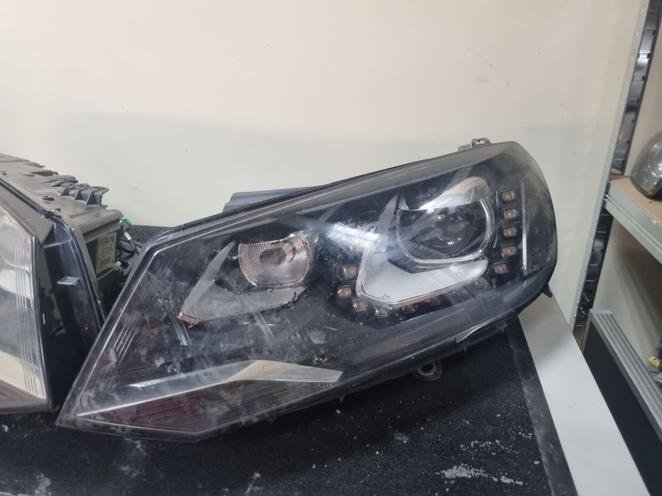 РЕЦИКЛИРАНЕ на фарове VW Tuareg remont reciklirane