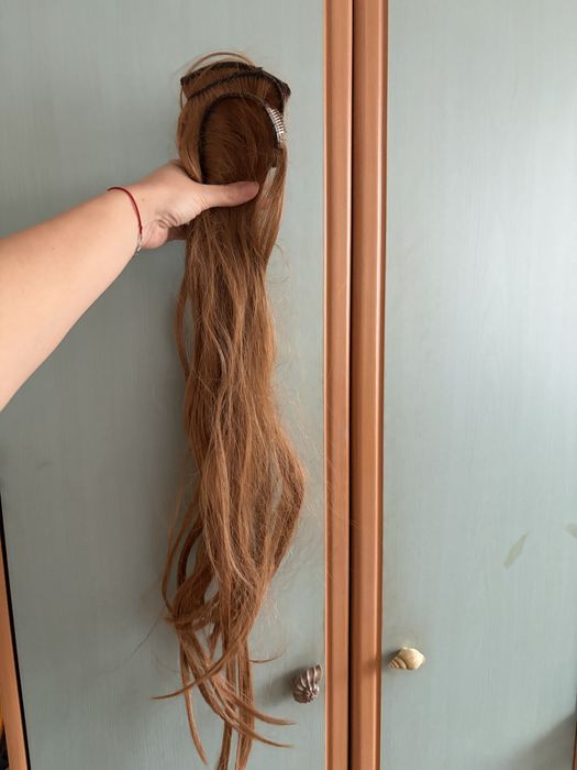 Екстейшъни - руси, боядисвани, 50 см