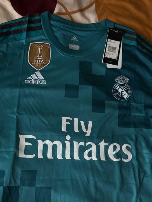 Tricou Real Madrid albastru 2018 cupa mondiala a cluburilor
