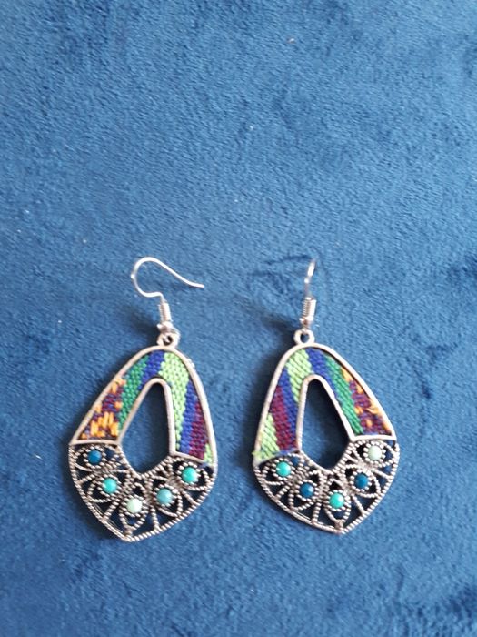 Серьги/ зирак в национальном стиле