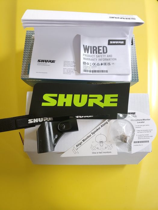 Microfon ORIGINAL SHURE beta 58a