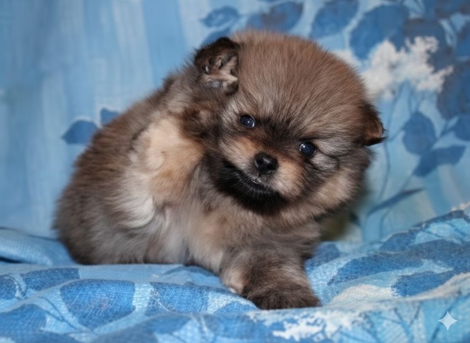 Померанский шпиц, 1,5 мес. Помиранский шпиц