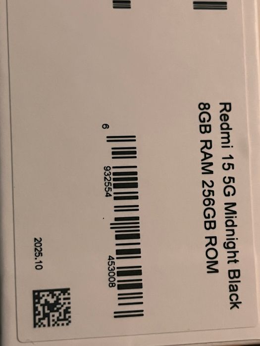Redmi 15, 256gb nou