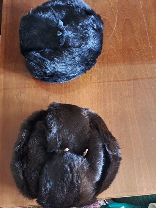 2 Caciuli rusesti blana iepure