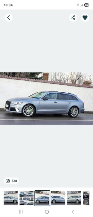 Audi A6 Competition sau schimb cu duba
