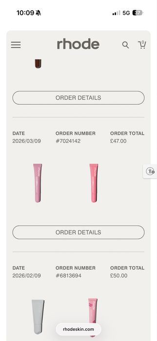 Rhode Sweet pea lip tint