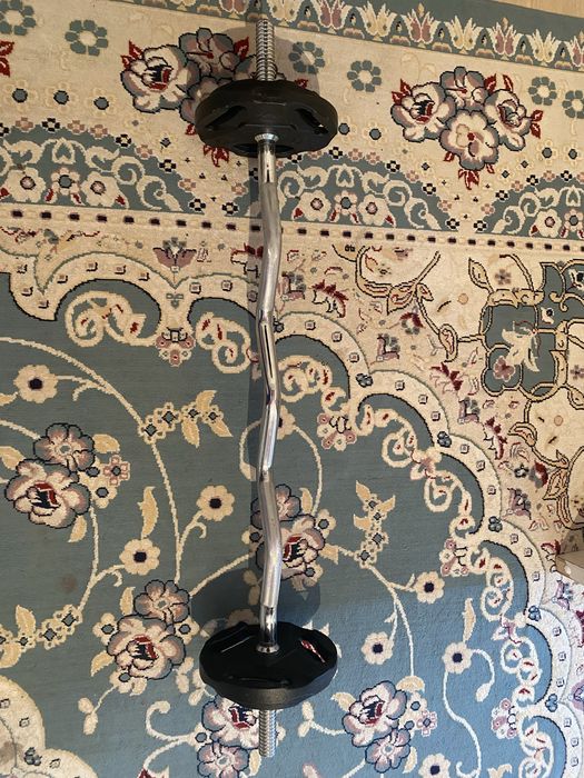 штанга гриф кривой