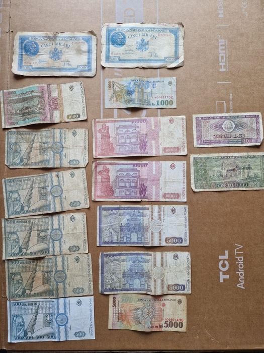 Colectie bancnote vechi românești