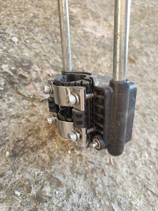 Детско столче за велосипед Hamax Smiley (Decathlon) с бонус втора допълнителна скоба